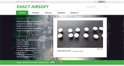 Desktop Screenshot of exactairsoft.com