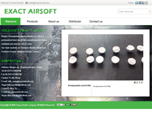 Tablet Screenshot of exactairsoft.com